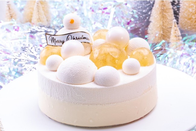 【W大阪】日本初のWホテル、初めてのクリスマスケーキの予約を10月18日より開始！ヴィーガン対応、ピエール・エルメ・パリなど多彩な3種をラインナップのサブ画像3_フロマージュムース　‐ Let it snow ‐