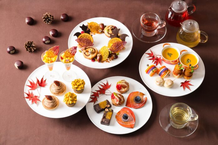 東京マリオットホテル 紅葉色づく品川・御殿山でたしなむ「Garden Party」―「Vegan Afternoon Tea -Autumn-」を発売のメイン画像