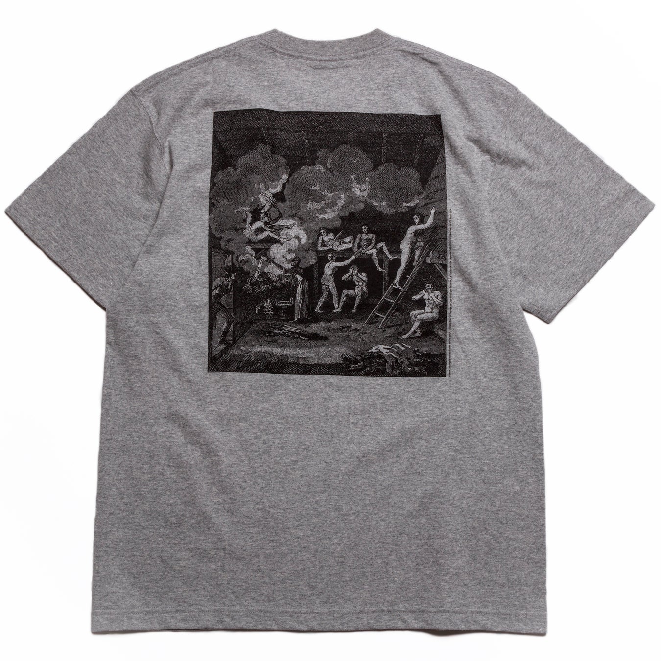 タナカカツキ氏 初の総合プロデュースによる極上の“ととのい”｜渋谷SAUNASがクラファン募集をスタートのサブ画像12_スモークサウナ Tシャツ（全2色）¥5,500 intax