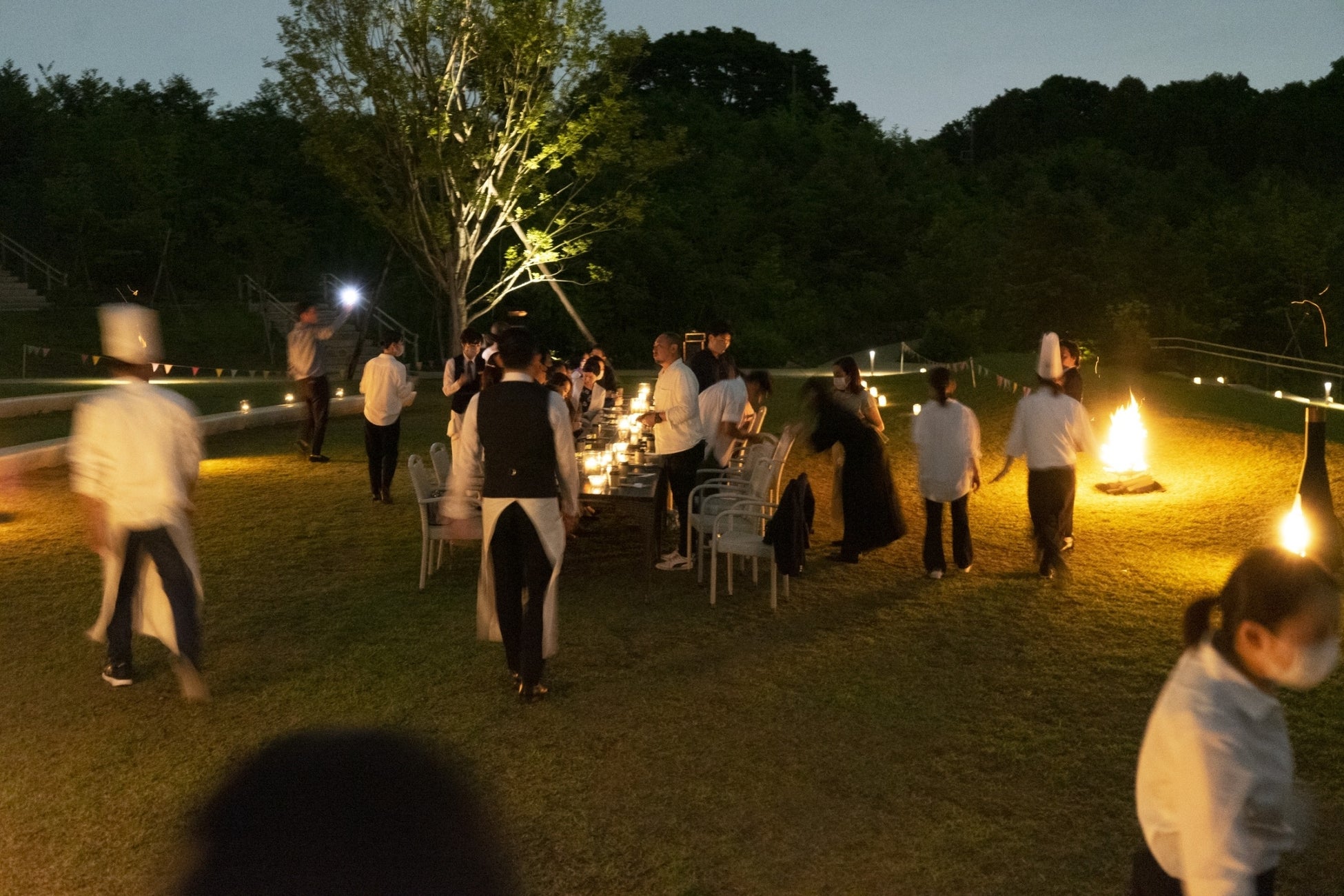 町田の自然あふれる公園に一夜限りのレストランがオープン！町田・武相の秋の地場食材を使った五感を刺激するディナーを満喫！第二回POP UP DINNER開催！のサブ画像3