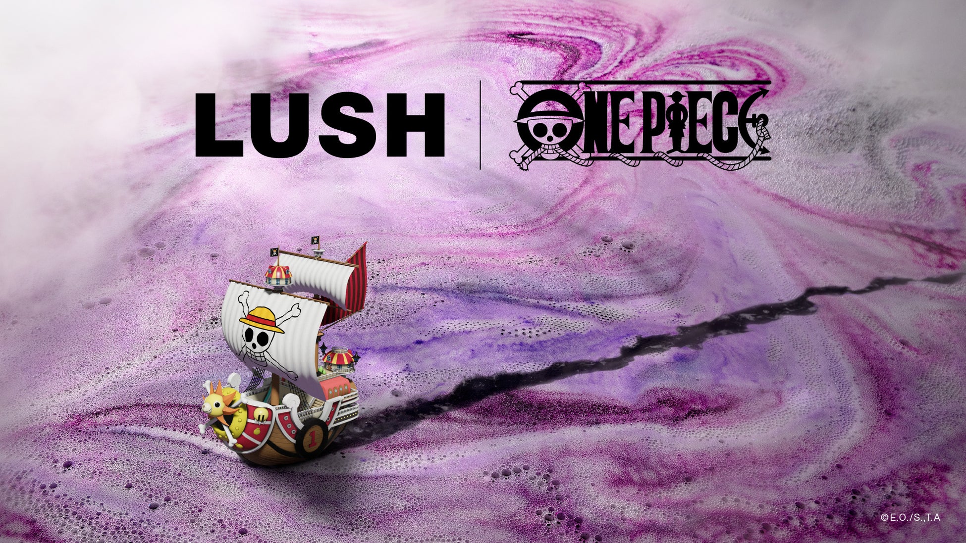 ナチュラルコスメブランドLUSHによるコラボレーション『LUSH×ONE PIECE』　アニメ「ONE PIECE」の世界観あふれる限定商品を9月19日（月）に発売のサブ画像1_©Eiichiro OdaShueisha, Toei Animation