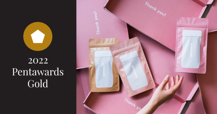 『KOREDAKE』シェイクパックが国際パッケージデザインコンペティション「Pentawards2022」にて金賞受賞！のメイン画像