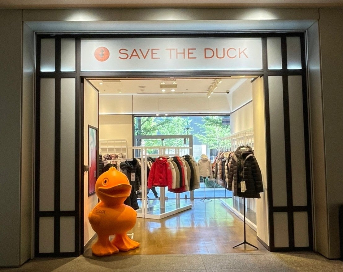 SAVE THE DUCKの国内卸販売業務で三喜商事と提携のサブ画像3_SAVE THE DUCK 丸ビル店