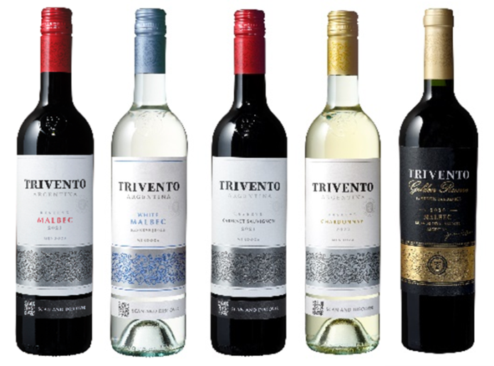 世界で注目されるブドウ品種「マルベック」にこだわり抜いたブランド「トリヴェント」を9月12日（火）より新発売のメイン画像