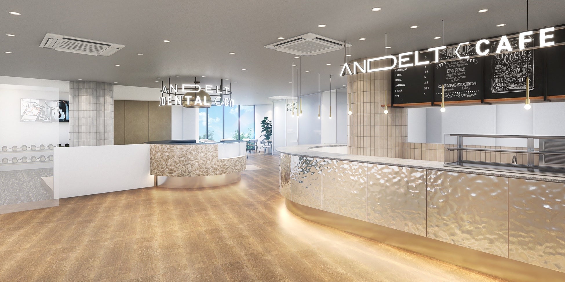 歯科医院・カフェ・ジムの共同ウェルネス施設「ANDELT(アンデルト)」が道玄坂通に開業のサブ画像1