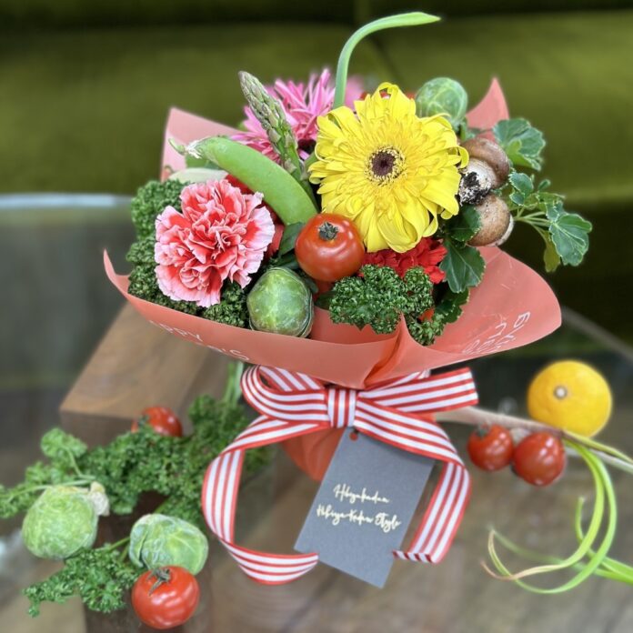 カゴメ×日比谷花壇「花と野菜のある暮らし」をテーマに共同企画を開始！5月11日（土）・12日（日）に母の日イベントを開催のメイン画像