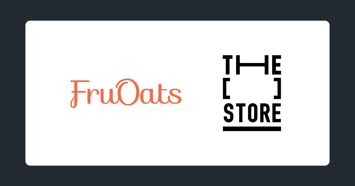 次世代型ショップ「THE [　] STORE」でヴィーガン&グルテンフリークッキー「FruOats」を販売決定のサブ画像1