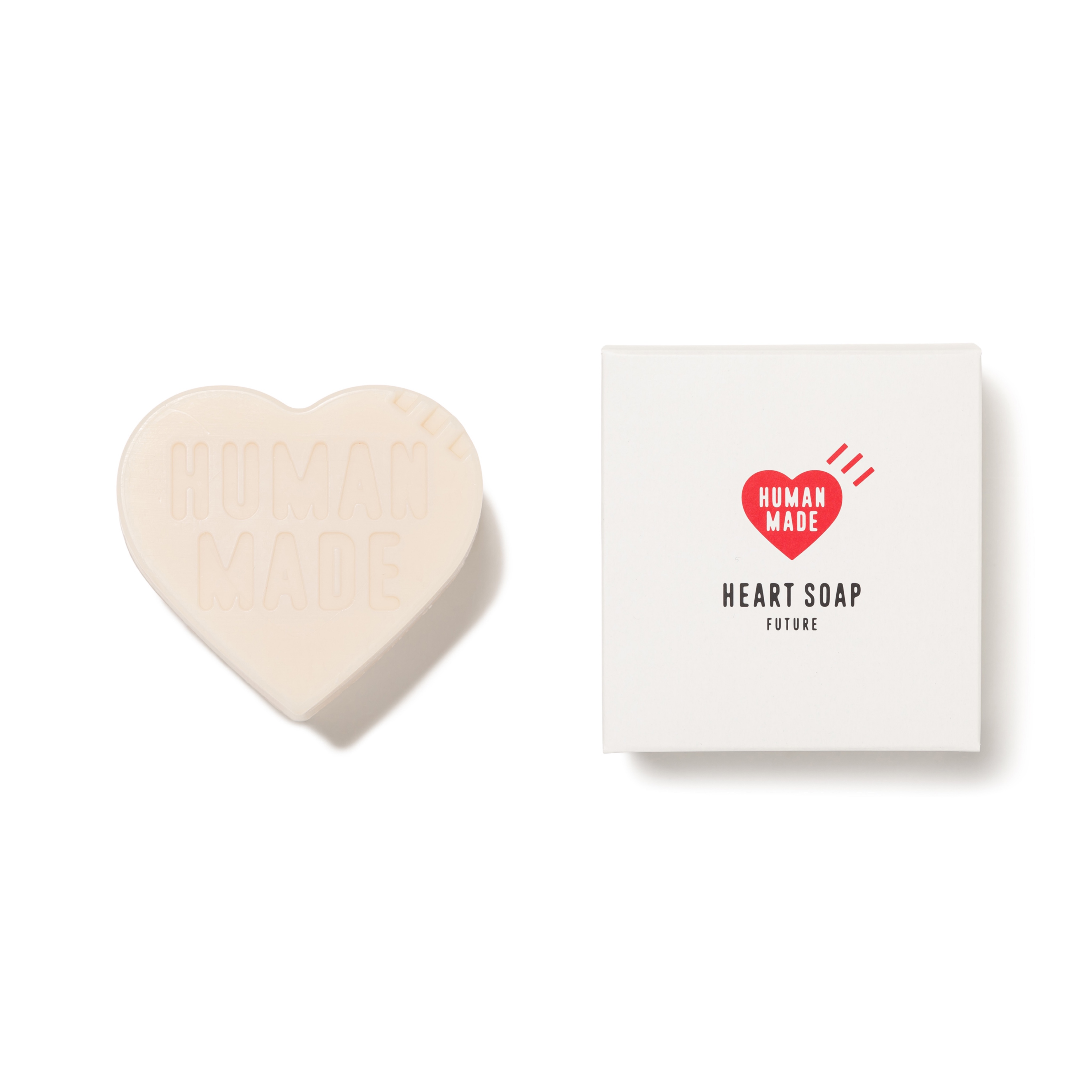 uka×HUMAN MADE。コラボレーションアイテムのHEART SOAP FUTURE が6月22日(土)より登場。のサブ画像1