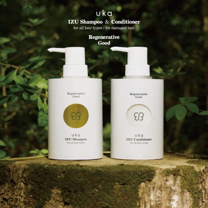 uka IZU Shampoo/ Conditionerが7月17日(水)に新登場。 CEO 渡邉弘幸が語る、商品開発の背景や伊豆との出会い、商品への想いを伊豆の森と海の風景とともに動画でお届けしますのメイン画像