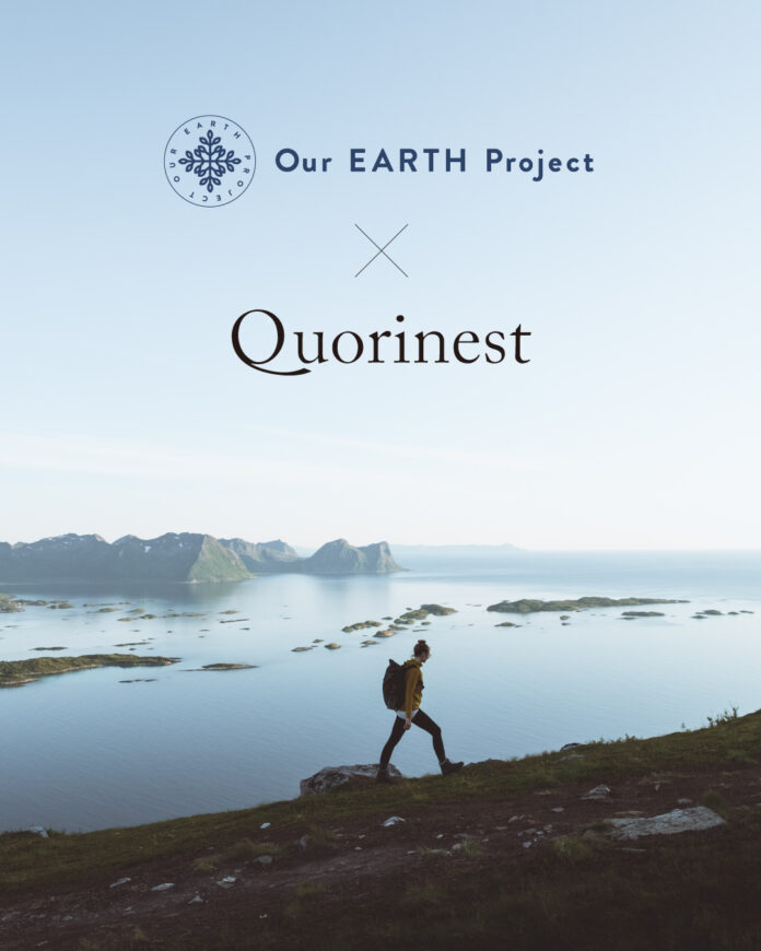 環境に配慮した製品やサービスを提供するOur EARTH Project（アワーアースプロジェクト）の期間限定POPUPを全国のQuorinest（クオリネスト）店舗にて、10月より順次展開のメイン画像