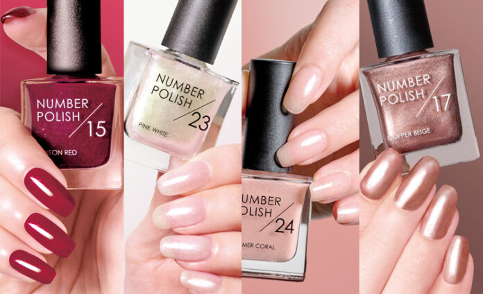 ＜NUMBER POLISH＞ 2024年WINTER Universal Shades Collection 時代が変わっても愛され続ける永遠の定番色のメイン画像