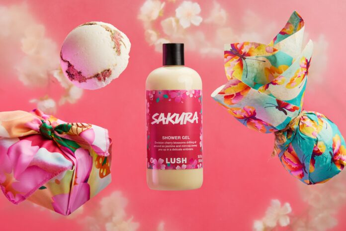 ナチュラルコスメブランド LUSHから春の息吹を感じさせる桜に着想を得た季節限定「サクラコレクション」全5種を2月6日（木）より発売のメイン画像