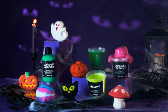 ナチュラルコスメブランドLUSH　ミステリアスな香りに包まれるこわ～くて遊び心に満ちたハロウィンコレクション過去最多の全56種を2025年8月21日（木）より全国発売開始のメイン画像