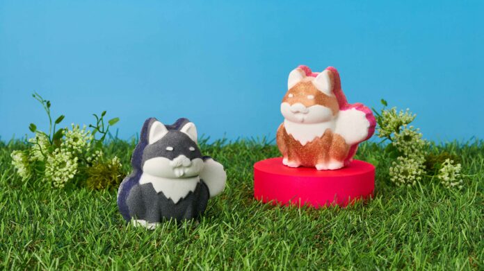＜ナチュラルコスメブランドLUSH＞柴犬の可愛さが炸裂！はちみつのように甘く、陽だまりのように温かい香りの柴犬をモチーフにしたバスボム2種を9月25日（木）より日本限定発売！のメイン画像