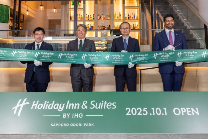 【ホリデイ・イン＆スイーツ札幌大通公園、本日開業】スイートルーム29室を含む計195室で、多彩な滞在スタイルを提案のメイン画像