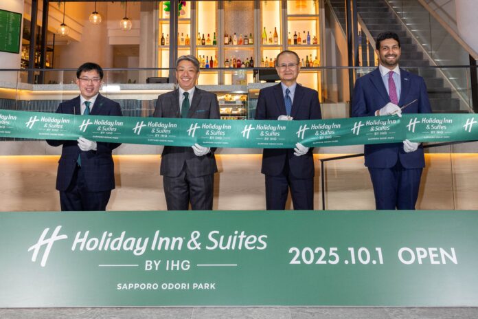 【ホリデイ・イン＆スイーツ札幌大通公園、本日開業】スイートルーム29室を含む計195室で、多彩な滞在スタイルを提案のメイン画像