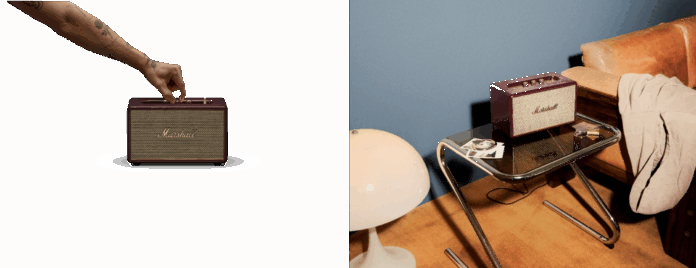 Marshall、大人気のスピーカーシリーズ「Acton III」より新色「Burgundy」が11月12日（水）に発売のメイン画像